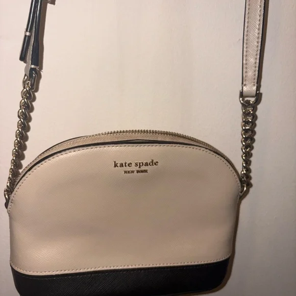 Kate Spade Cream and Black Crossbody Bag - Spencer Dome - Picture 3 of 16